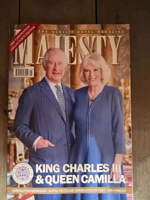 Majesty magazine May 2023 Pre-Coronation Edition King Charles III &Queen Camilla