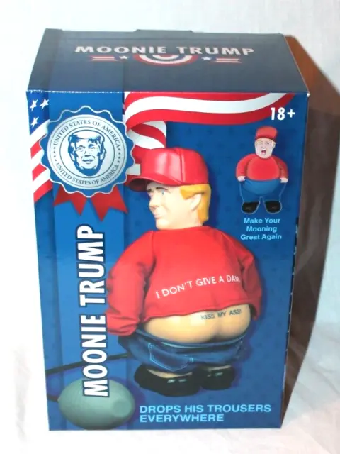 New In Box Moonie Trump Collectible Adult Figure