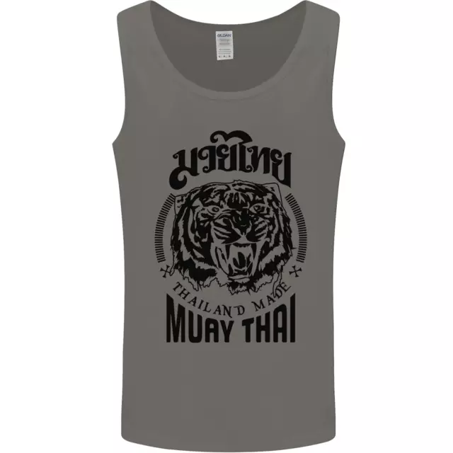 Muay Thai Fighter Warrior MMA Martial Arts Mens Vest Tank Top