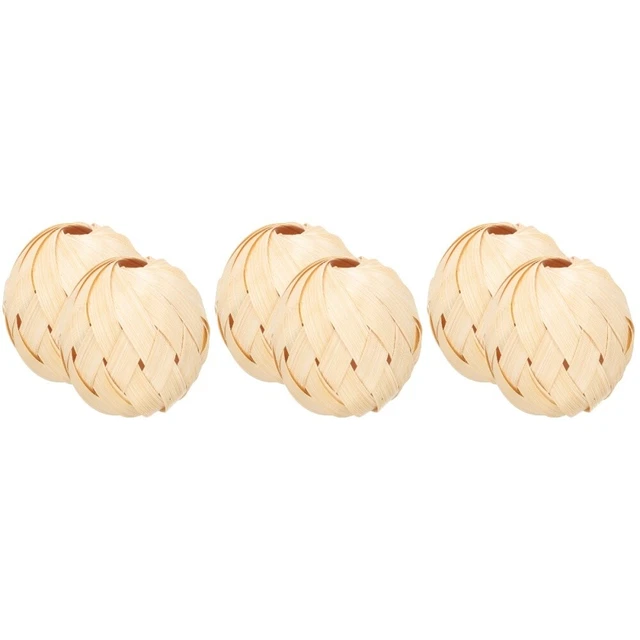 6 pcs Multi-purpose Decorative Small Woven Balls Lantern Lampshade