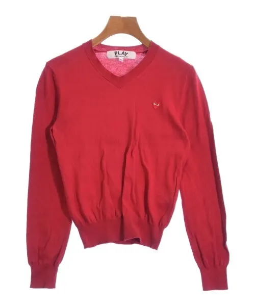 PLAY COMME des GARCONS Knitwear/Sweater Red XS 2200409717013