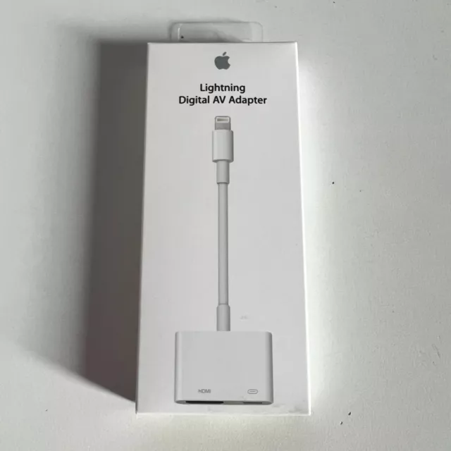 Original Apple Lightning Digital AV HDMI Adapter iPhone/iPad/iPod MD826ZM/A #1