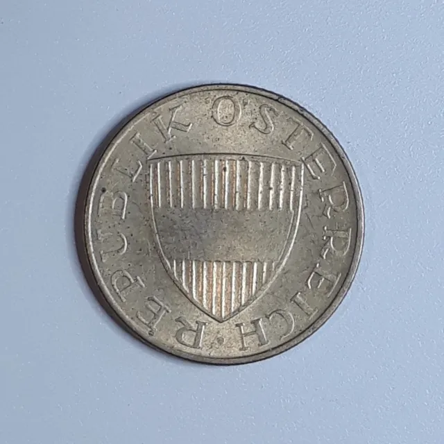 Coin Austria	1974	50 groschen	Second Republic	Aluminium-Bronze (321)