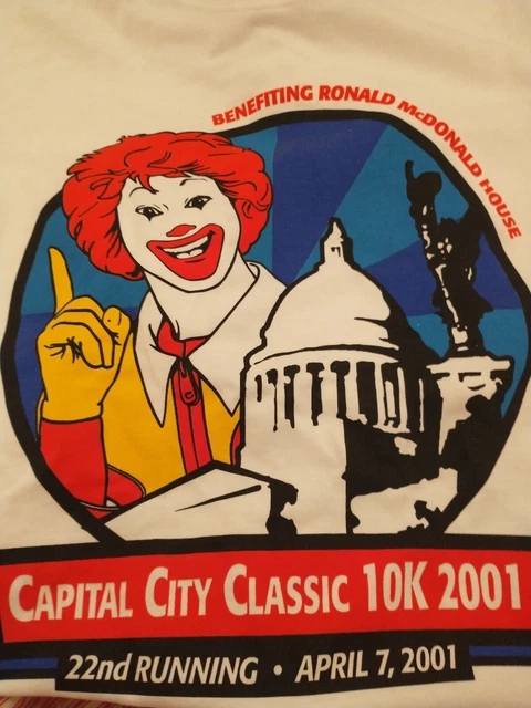 T-shirt Ronald McDonald House - Homme/Femme - Taille M - Manches Courtes - Graphic Tee - Occasion Très Bon état