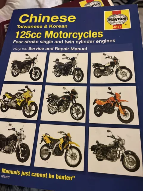 Chinese, Taiwanese & Korean 125cc Motorcycles Haynes Repair Manual (Paperback)