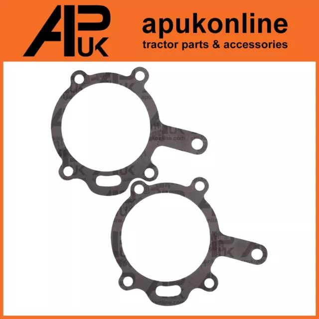 2x Water Pump Gasket for Massey Ferguson 383 390 393 394 396 397 398 440 Tractor