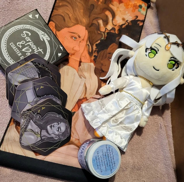 Faecrate Fairyloot Serpent And Dove Shelby Mahurin Small Items Bundle