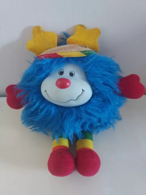 Vintage Rainbow Brite blue sprite 1983 Plush Soft Toy