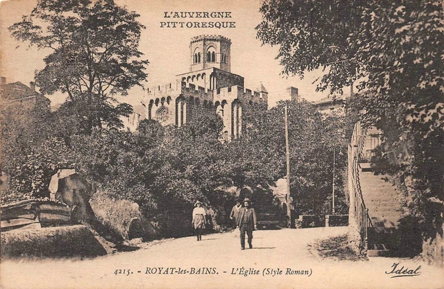ROYAT-les-BAINS - l'église -l'AUVERGNE PITTORESQUE