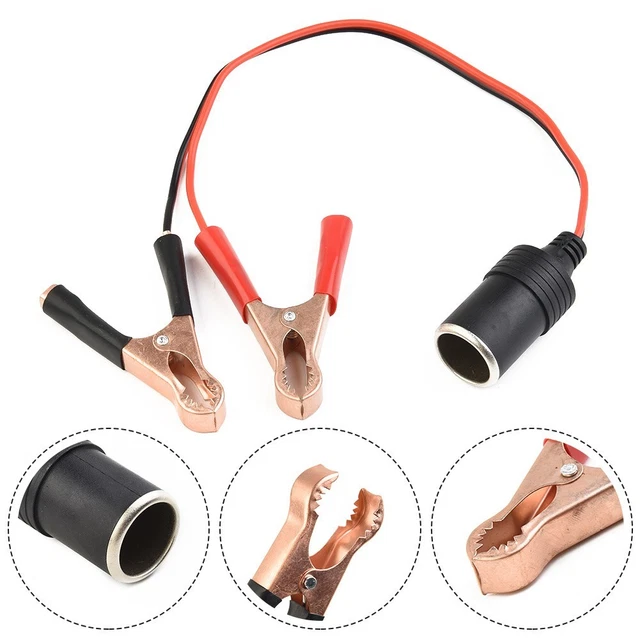 Pince Crocodile Batterie Voiture 12V EC5 - Remplacement Urgence Pour Démarreur Portable