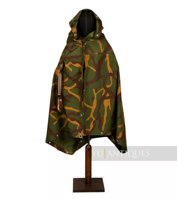 JNA Yugoslav Peoples Army MOL M68 Summer Camo Pattern Soldier Tent Wing Poncho