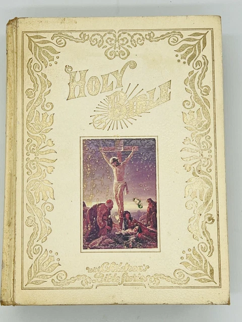 vintage-1973-dove-holy-bible-with-children-s-bible-stories-kjv-red