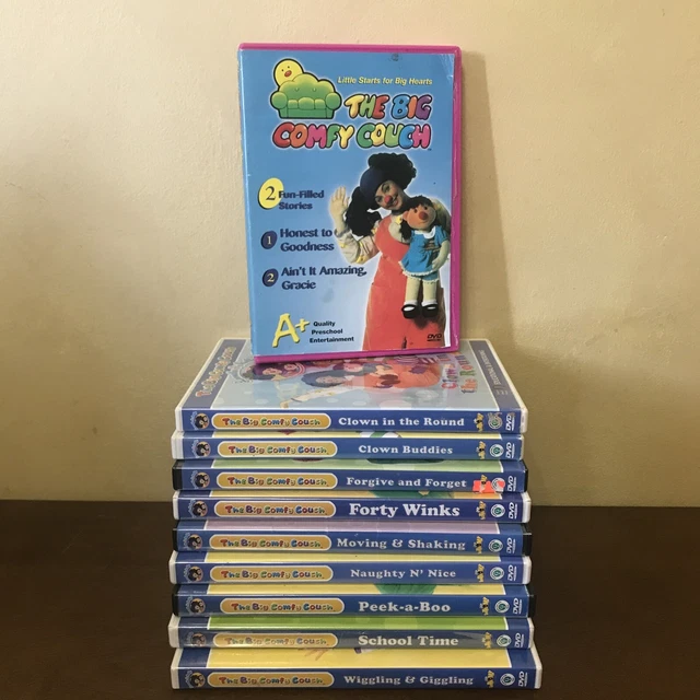 THE BIG COMFY Couch & Molly Educational & Entertaining DVDs