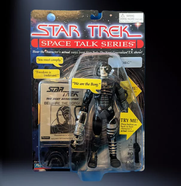 Star Trek TNG Action Figure - Space Talk Series The Borg