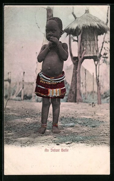 CPA An Infant Belle
