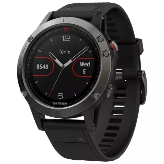 Garmin Fenix 5 Multisport GPS Black Watch, gebraucht