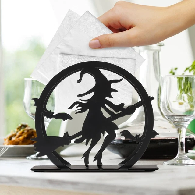 Lot De 10 Distributeurs Serviettes Rétro Rouge - Support Table Restaurant Café 15x9,5x11 Cm