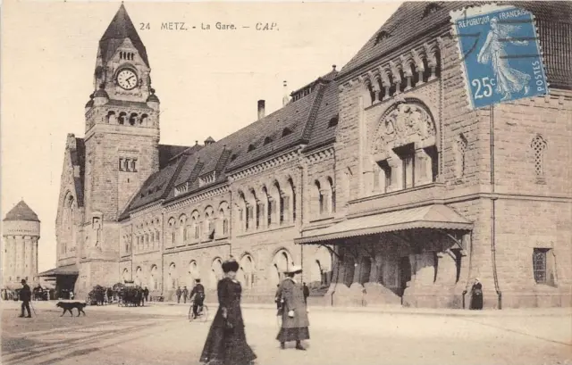 Cpa 57 Metz La Gare