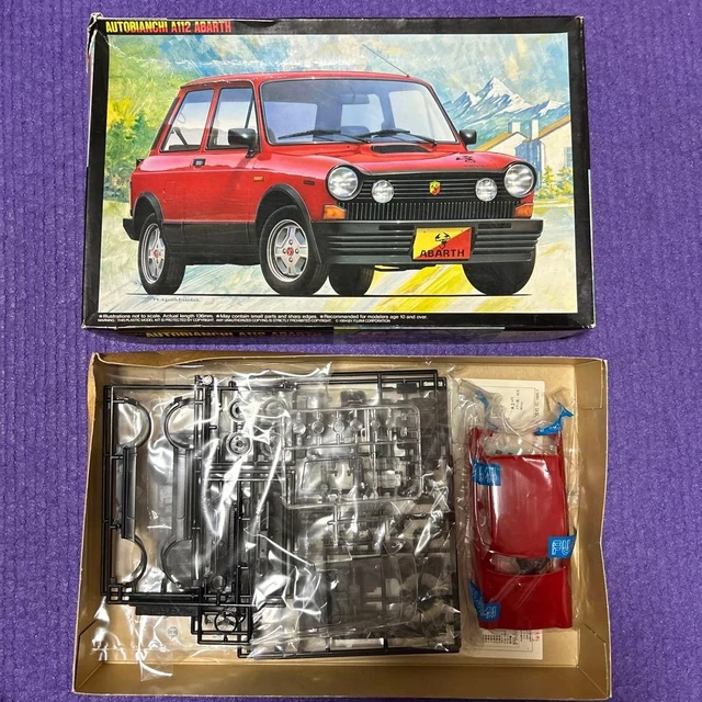 Fujimi Kit Montage AUTOBIANCHI A112 ABARTH 1:24 - Maquette Voiture Neuve