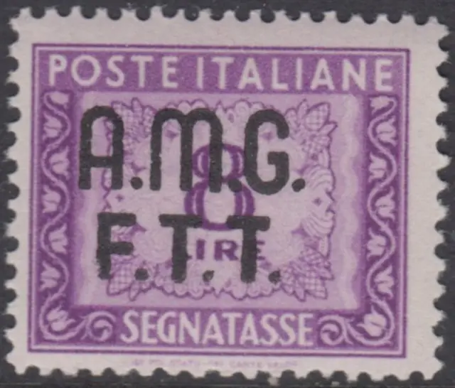Italy Trieste A (AMG-FTT) - Segnatasse Sassone n.11 MNH** cv 240$