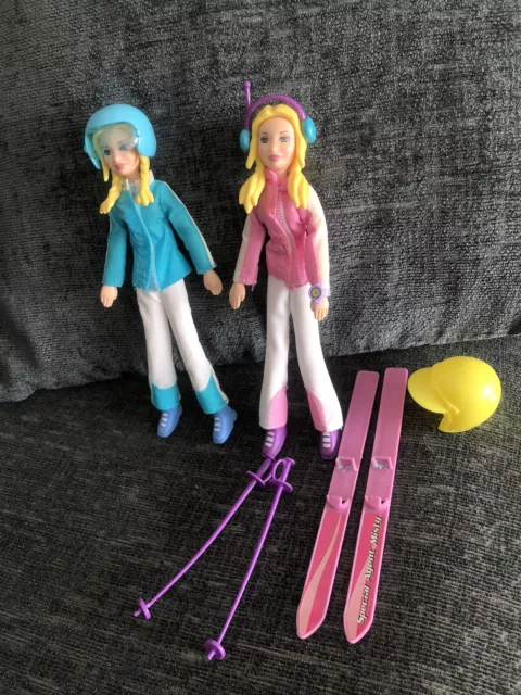 VINTAGE MARY KATE And Ashley Olsen ‘In Action’ Dolls Ski By Mattel £9. ...