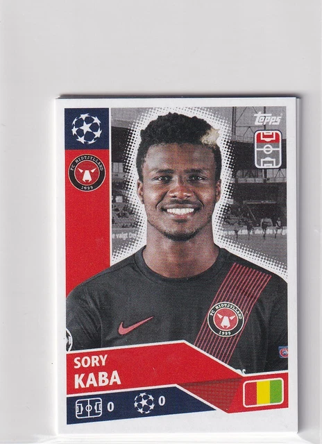 TOPPS LIGUE DES Champions Sticker CL 20/21 Pof 64 Sory Kaba EUR 1,00 ...