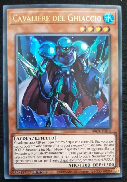 Carta Yu-Gi-Oh! Infernobile Cavaliere - Roland TOCH-IT014 - Ultra Rare -  Toon Chaos - Near Mint - ITALIANO - Centro del Fumetto Online