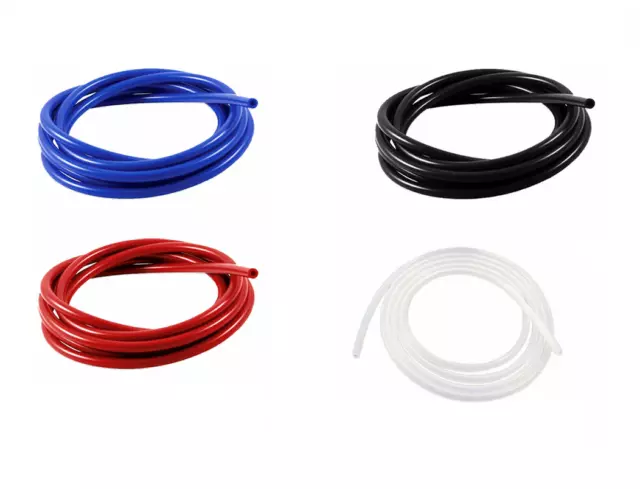 Silicone Vacuum Hose Pipe Blue Red Black Clear 3mm 4mm 5mm 6mm 7mm 8mm 10mm