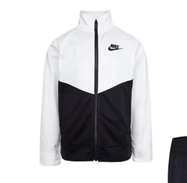 Nike NSW Poly Track Top White/Black Infants 6-7 Years #REF47