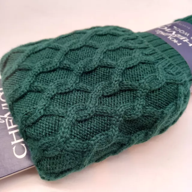 HOUSE OF CHEVIOT Merino Wool Blend Green Socks Size Small BNWT RRP £40 ...