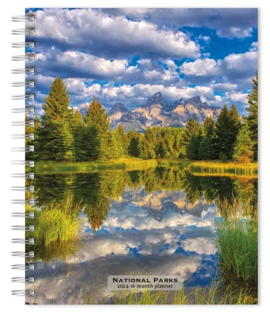 NATIONAL PARKS 2024 6x7.75" WireO Engagement Planner Calendar 17.99