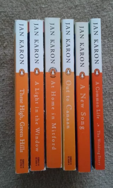 The Mitford Series by Jan Karon  books 1-6