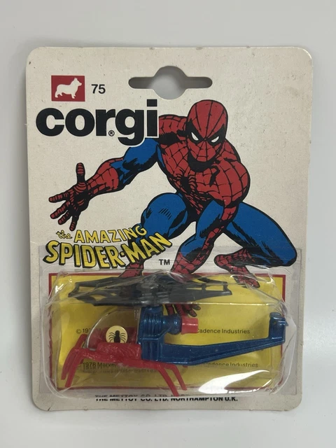Lot Corgi Marvel The Amazing Spider-Man : 2 Morris 1000 Van Et J Van - Echelle 1:50