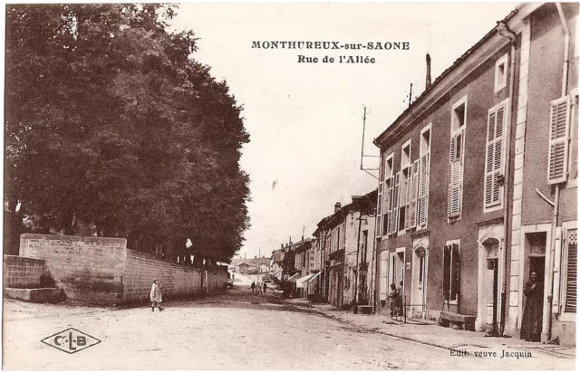 MONTHUREUX sur SAONE (88) - Rue de l'Allée