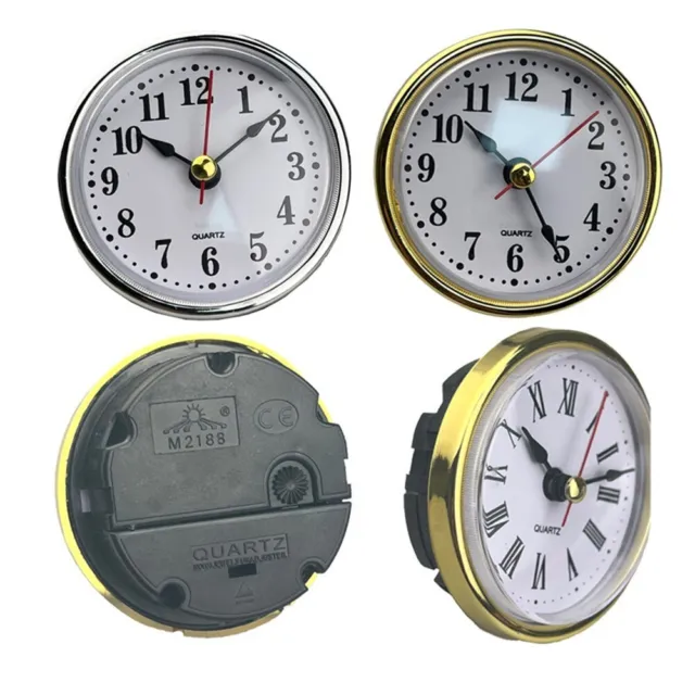 Perfectly Compatible Gold Arab Numerals Quartz Clock Movement Replacement 65mm