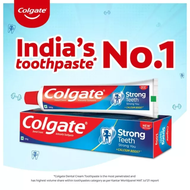 Dentifrice Colgate Strong pour protection contre la carie dentaire, avec... 2