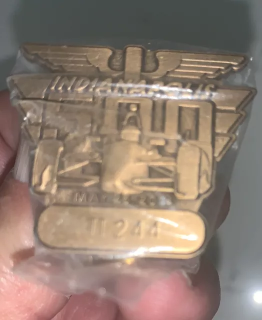 2014 Indianapolis 500 TT244 Bronze Pit Badge Ryan Hunter-Reay Andretti INDY IRL