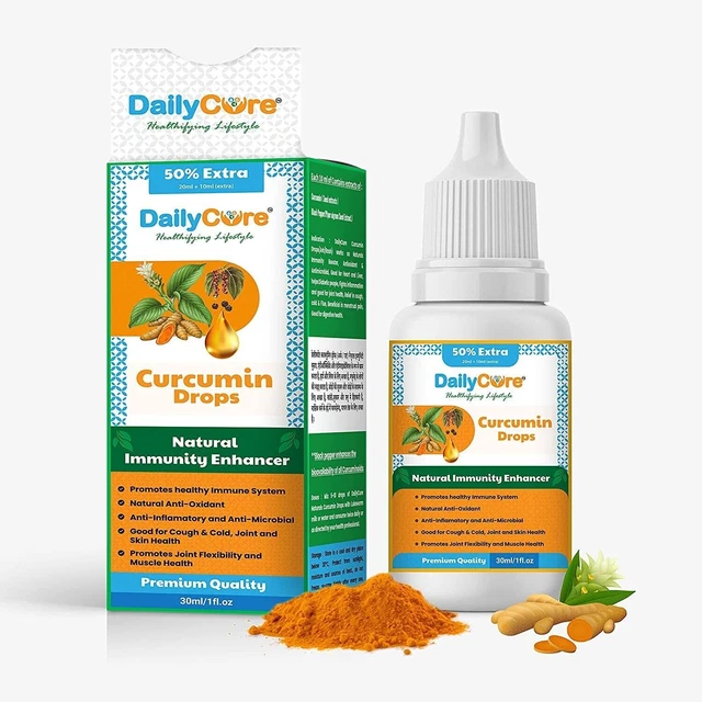 2x30ml Gota de curcumina 100% extracto puro Aumenta la fuerza de la...