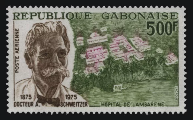 Gabun 1975 - Mi-Nr. 549 ** - MNH - Albert Schweitzer