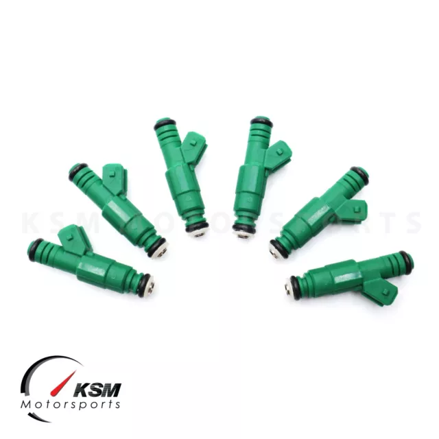 6 x 440cc Green Giant Fuel Injector fit Bosch 42lb Motorsport Racing 0280155968