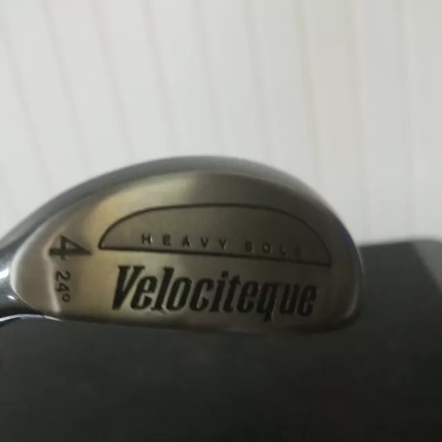 VELOCITEQUE Heavy Sole (4) HYBRID IRON 24* Right hand.  Just the head