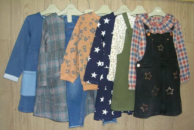 NEXT M&S MATLAN etc Girls Bundle Tops Trousers Jeans Dresses Dress Age 4-5 110cm