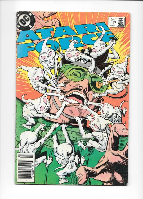 Atari Force #17B 1985 FN Newsstand Canadian Variant Price DC Comics