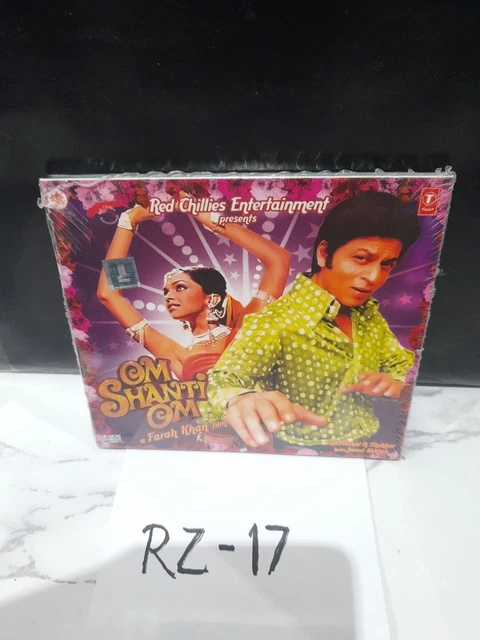 OM SHANTI OM BOLLYWOOD AUDIO CD: SHAHRUKH KHAN NEW SEALED