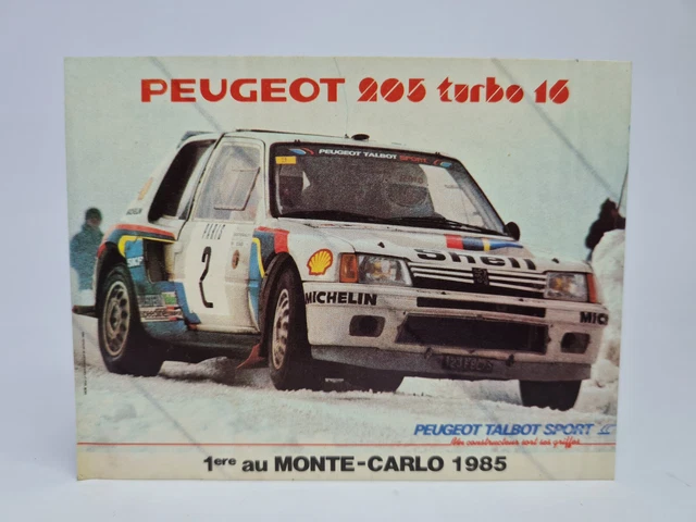 Affiche Poster 40 Cm X 60 Cm 12e Paris Dakar 1989-1990