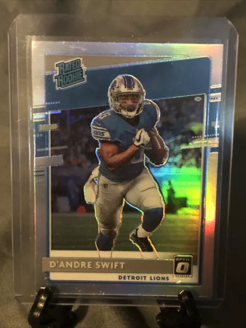 2020 Donruss Optic D’Andre Swift Rated Rookie Silver Prizm RC #159 🔥🔥