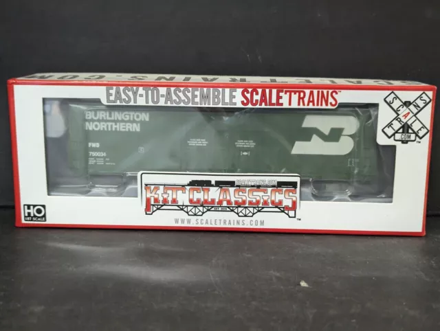 Ho Bn Evans Rbl Double Plug 8' Dr 50' Boxcar #750034 - Scaletrains.com #Sxt1005