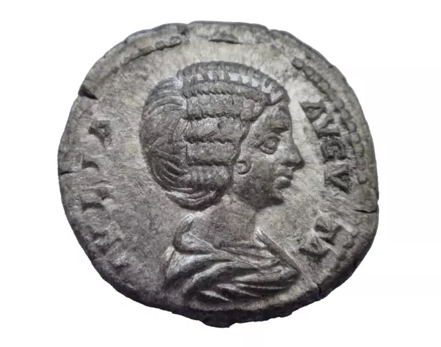 Julia Domna. Augusta, AD 193-217. AR Denarius,  Rare!  304