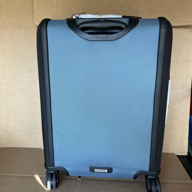 Tumi Alpha 3 Continental Dual Access 4-Wheeled Carry-On Expandable STORM BLUE 3