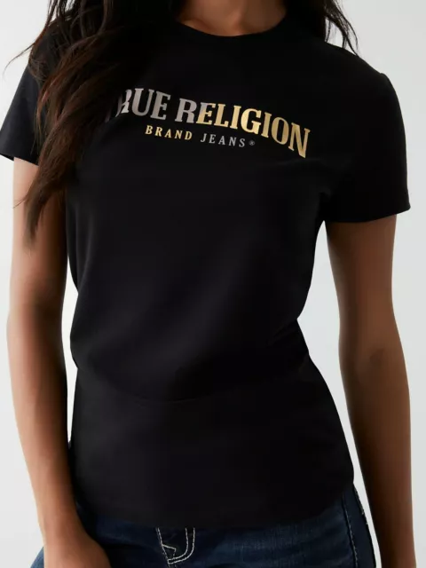 True Religion Women's Logo Tee T-Shirt/Top - 204413